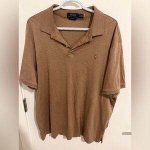 Ralph Lauren Men's Brown Polo Shirt
